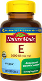 Nature Made Vitamin E 1000 IU 60 Ct