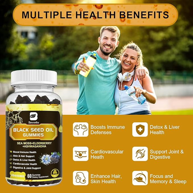 Black Seed Oil & Sea Moss D3 -