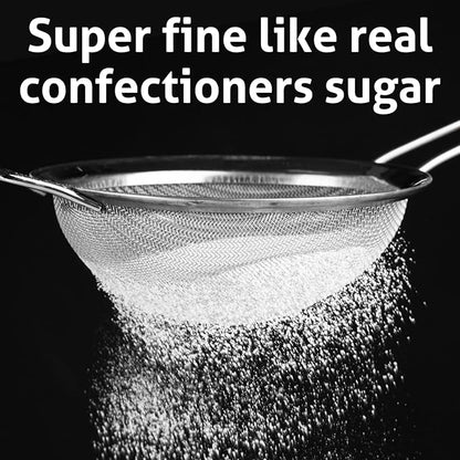 Wholesome Yum Besti Natural Powdered Sugar Substitute - Keto Confectioners Monk Fruit Sweetener Blend With Allulose (No Erythritol) - Non GMO, Zero Carb, Zero Calorie, No Aftertaste (12 oz, 2 Pack)
