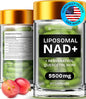 NMN Supplement Alternative - High Absorption NAD, Resveratrol, Berberine, Quercetin, Noni - Liposomal NAD Supplement for Anti Aging, Brain Support, Gut & Joint Heath - 60 Capsules