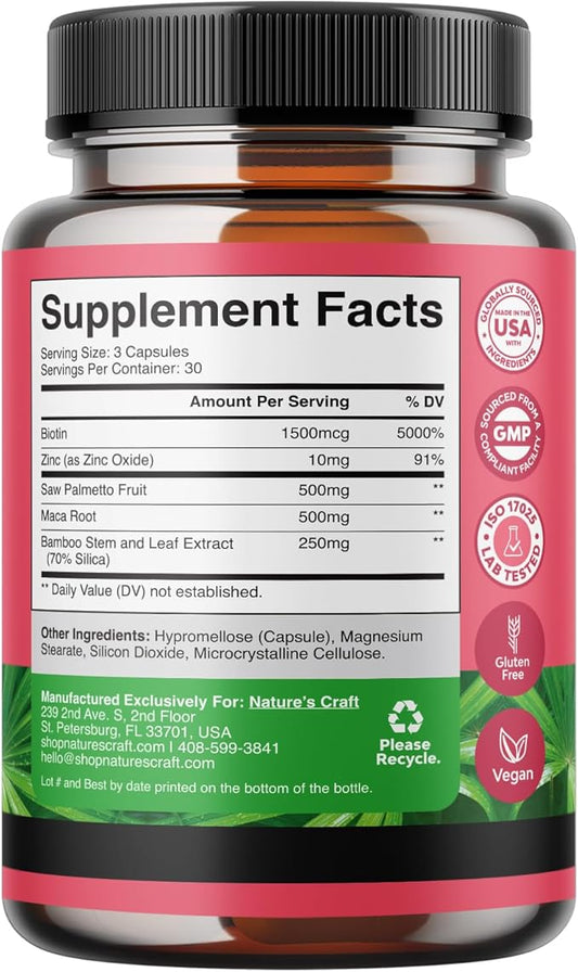 Extra Strength Saw Palmetto for Women 500mg Pure