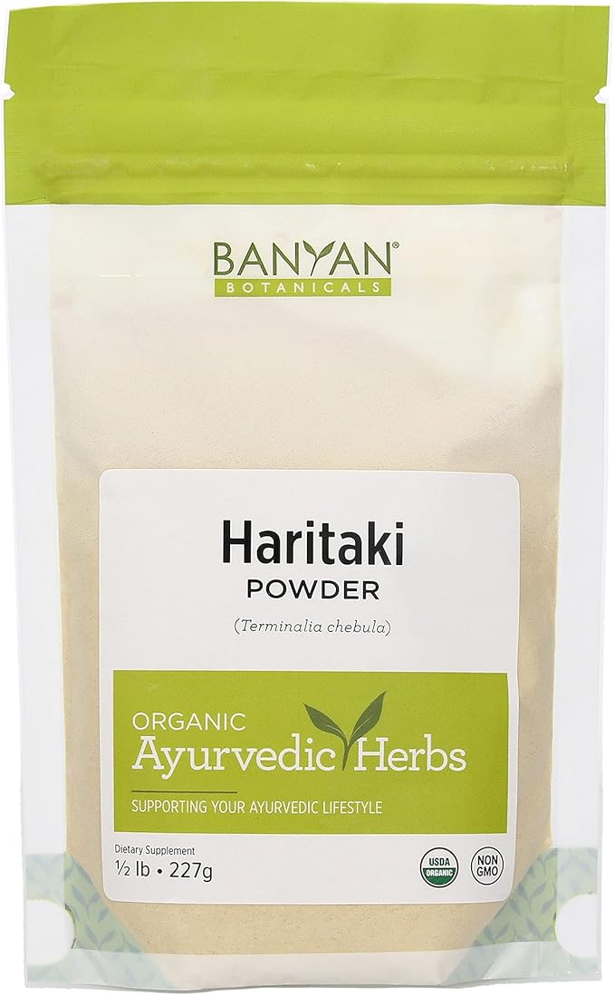 Banyan Botanicals Haritaki Powder 1/2 Pound