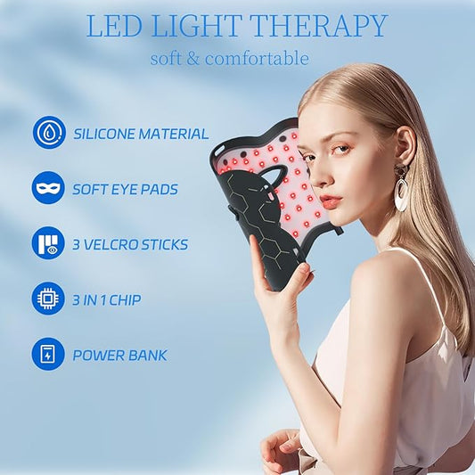 Red Light Therapy for Face,660nm & 850nm Combination