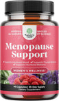 Complete Herbal Menopause Supplement for Women - Multibenefit Menopause Ease Hormone Balance for Women for Night Sweats Mood and More with Dong Quai Vitex Chaste Berry and Black Cohosh - Mini Caps