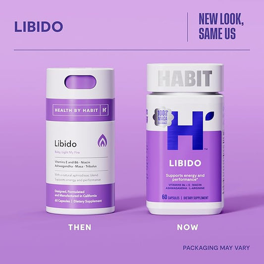 Habit Libido Supplement (60 Capsules) (1 Pack)