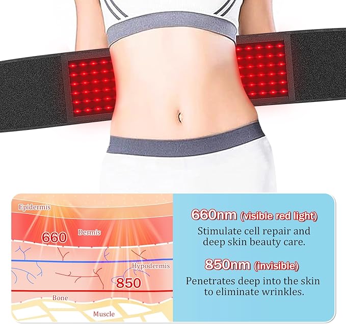 Red Light Therapy Belt Near-Infrared-Light Therapy