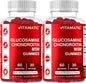 Vitamatic 2 Pack Glucosamine Chondroitin Gummies 60 Pectin