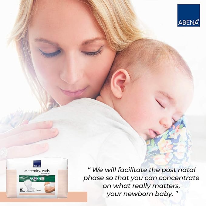 Abena Premium Maternity Pads, Perfect 14 Count