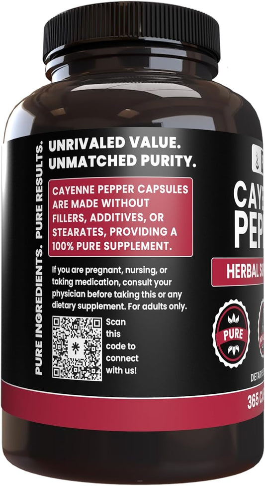 PURE ORIGINAL INGREDIENTS Cayenne Pepper (365