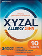 Xyzal Allergy Pills, 24-Hour Allergy Relief, 10-Count, Original
