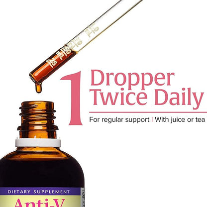 Natural Factors, Anti-V Liquid Formula, Echinacea 3.4 oz (100 servings)