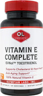 Olympian Labs Vitamin E Complete Tocomin, 200IU 60 60 Softgels, 60 Servings
