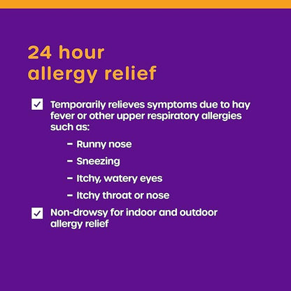 HealthCareAisle Allergy Relief 180 mg 180 Tablets 24-Hour Allergy