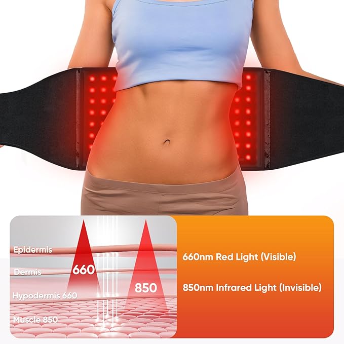 Red Infrared Light Belt for Body: