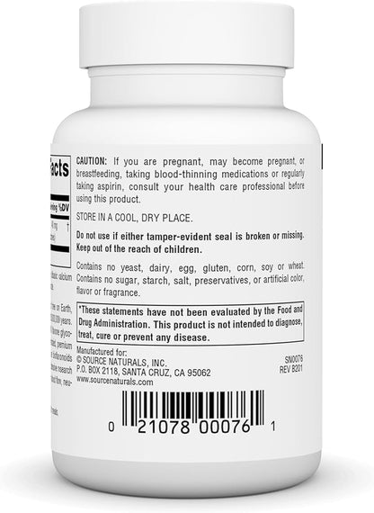 Source Naturals Ginkgo-24 40 mg, 120 Tablets