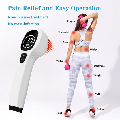 ColdL Red Light Device for Body, (12 x 650nm+4 x 808nm)