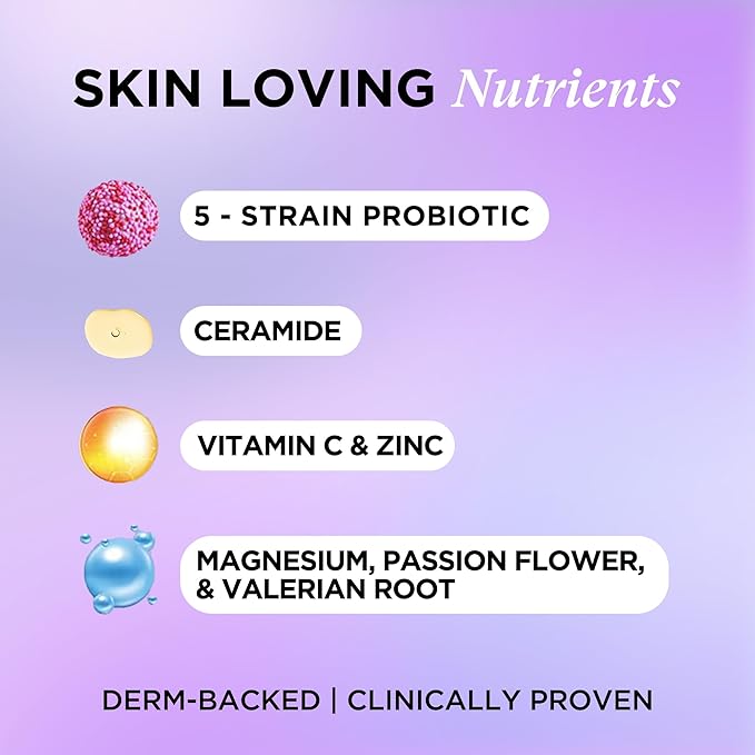 ZitSticka Vitamin Acne Supplement for Cystic Acne w/ 30 Natural Caps for Women and Men, Supplements for Hormonal Support, Skin Clarity, Dark Spots - Dermatologist Tested (After Hours Refill Pack)