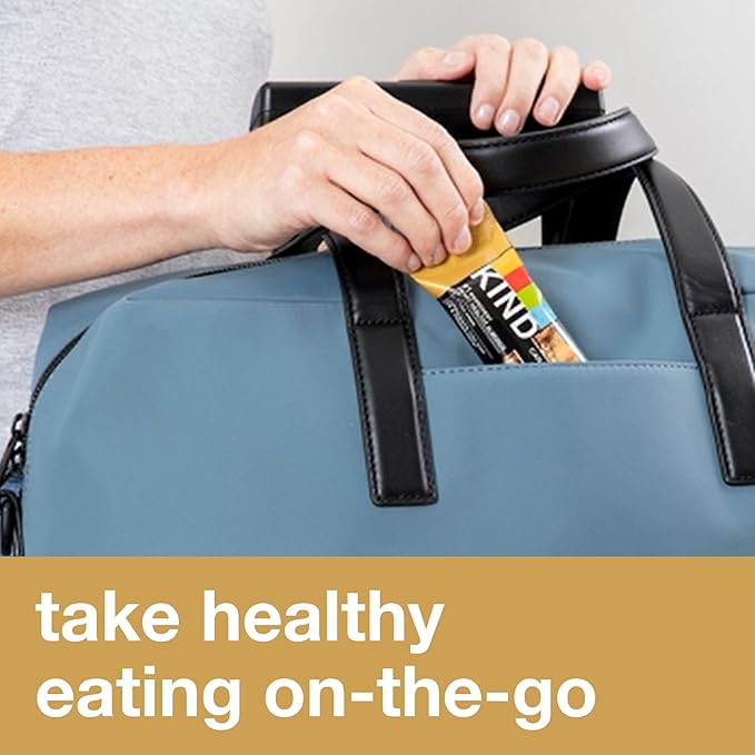 KIND Bars, Caramel Almond & Sea Salt, Healthy Snacks, Gluten Free, Low Sugar, 6g Protein, 12 Count