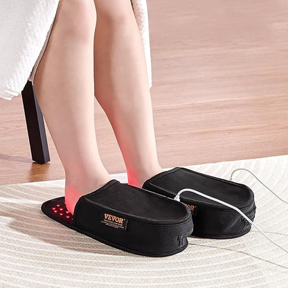 VEVOR Red Light Therapy for Foot, 660nm & 850nm Red 240 LEDs 10 Hz/40 Hz/40 Hz