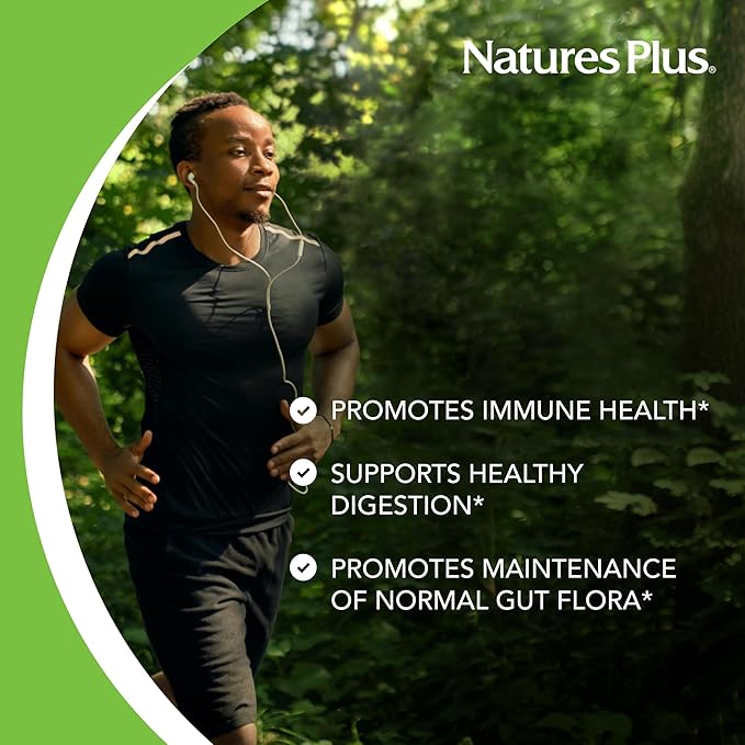 Natures Plus Acidophilus with Pectin 90 Capsules 1 Billion 90 Servings