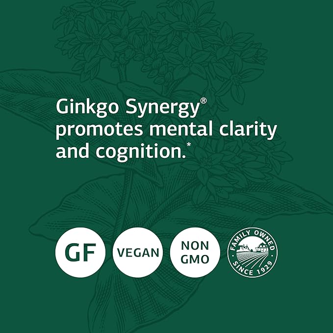 Standard Process Ginkgo Synergy 40 Capsules