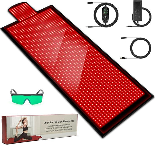 Red Light Therapy for Body, 2024 84.6" x 33.4" Extra 660nm 850nm, 850nm, 1400 1400 LEDs 3 Red