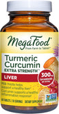 MegaFood Turmeric Curcumin Extra Strength 9 Food 60 Tablets (30 Servings)