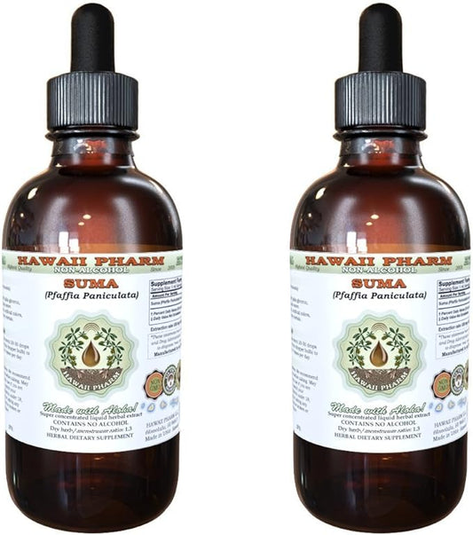 Suma Alcohol-Free Liquid Extract, Suma (Pfaffia 2x2 fl.oz