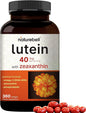 Lutein 40mg and Zeaxanthin 1,600mcg Per 360 Softgels 4 in 1 with Omega-3s, Astaxanthin,