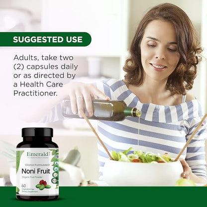 EMERALD LABS Noni Fruit 60 Vegetable (30-Day Supply)