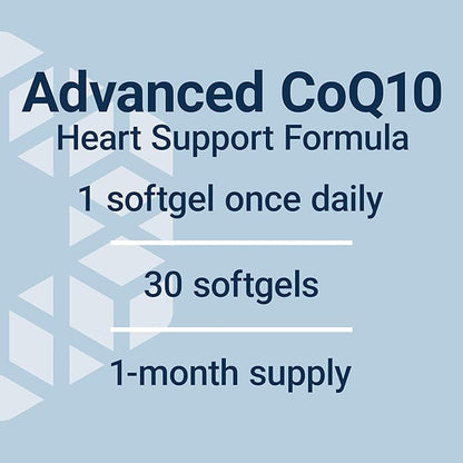 Life Extension Super Ubiquinol CoQ10 with PQQ, CoQ10, PQQ, shilajit, heart health, cellular energy support, 8x better absorption, gluten-free, 100 mg, 30 softgels