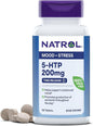 Natrol Mood + Stress 5-HTP 200mg 30 Count, 30 Day