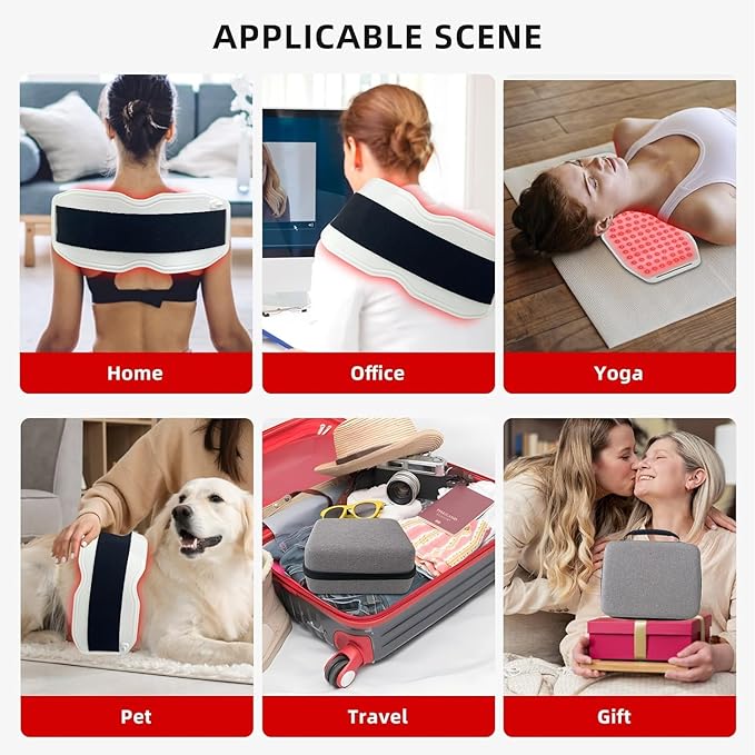 Red Light Therapy Belt, 450pcs 660nm 850nm 940nm, 940nm, Infrared