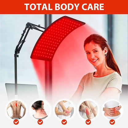 Red Light Therapy for Body, Adjustable 660nm Red 850nm Near