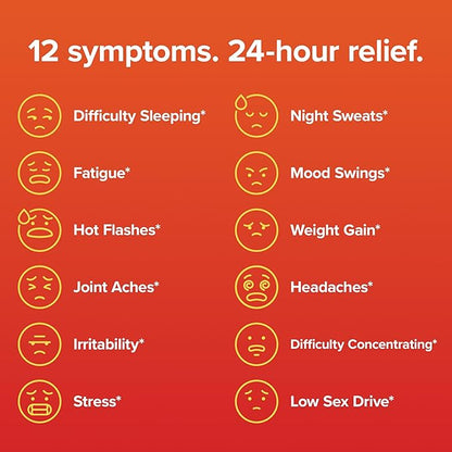Amberen: Safe Multi-Symptom Menopause Relief. Clinically 12 Menopause 2 Month