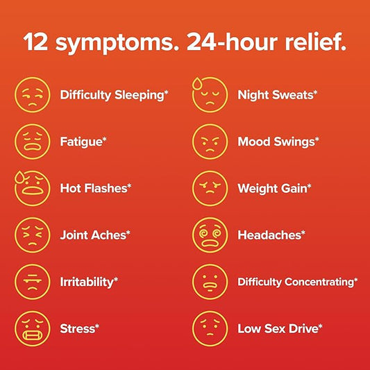 Amberen: Safe Multi-Symptom Menopause Relief. Clinically 12 Menopause 2 Month