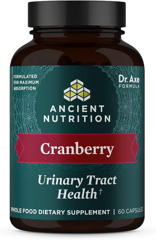 Ancient Nutrition Cranberry Pills for Women, 60 Capsules