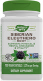 Nature's Way Premium Herbal Siberian Eleuthero 1,125mg per 100 Capsules