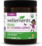 Wellements Organic Children's Multivitamin Gummies | Essential Kids Vitamins for Healthy Growth & Development* | Vitamin A, B, C, D, E + Zinc, No Artificial Colors | 3 Years +, 60 Ct