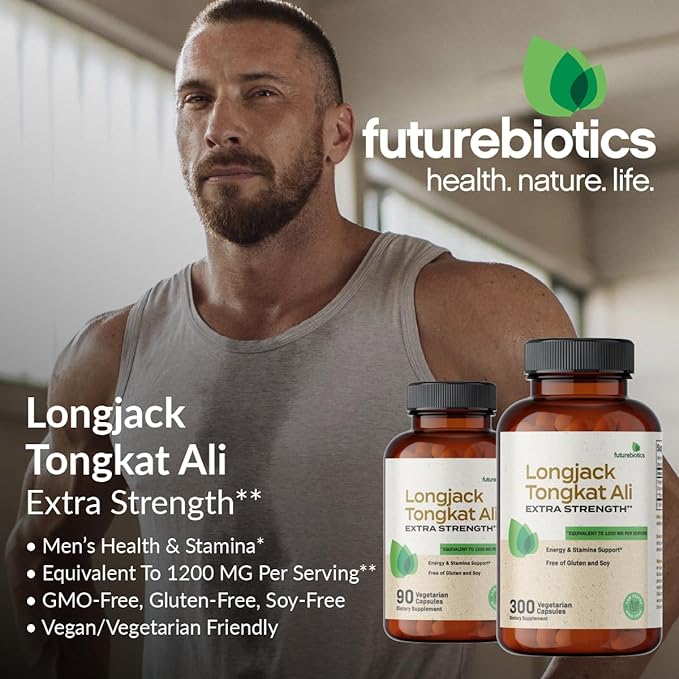 Futurebiotics Longjack Tongkat Ali Extra Strength 90 Vegetarian