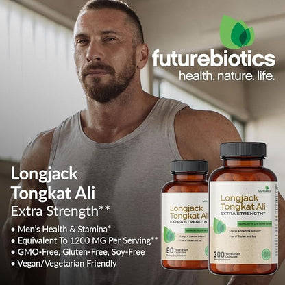 Futurebiotics Longjack Tongkat Ali Extra Strength 90 Vegetarian