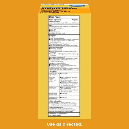 HealthCareAisle Allergy Relief 5 mg 80 Tablets 24-Hour Allergy 80 Count 1)