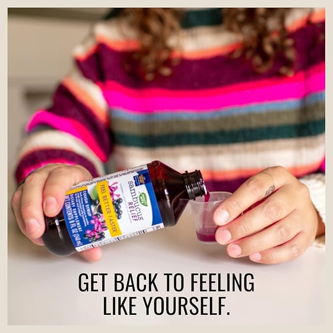Nature's Way Sambucus Relief Cough Syrup 8 Fl.
