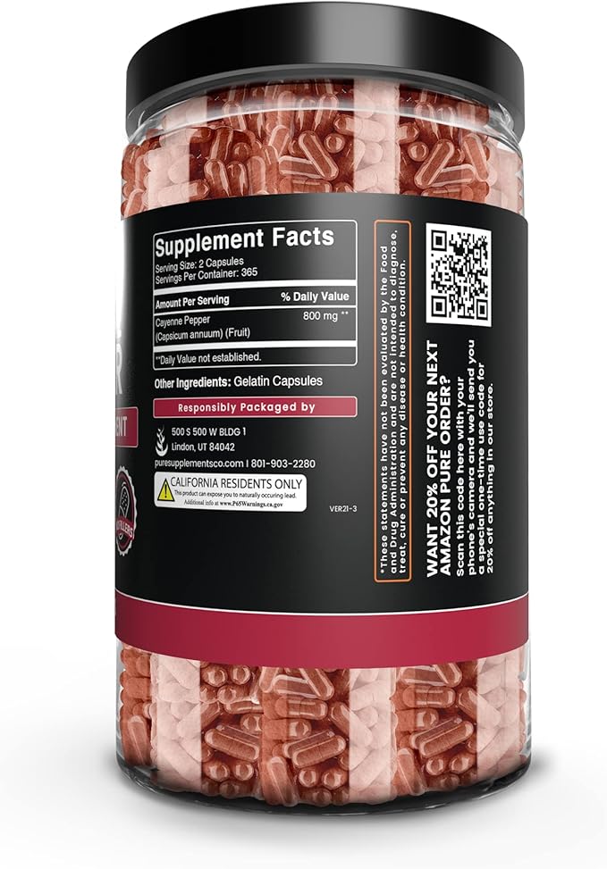 PURE ORIGINAL INGREDIENTS Cayenne Pepper (730