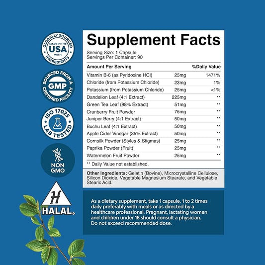 Water Away Pills Maximum Strength 90 Servings
