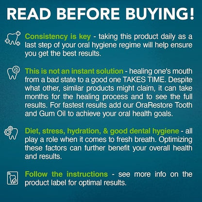 Oral Probiotics for Mouth Bad Breath Treatment for Adults: Dentist Formulated Advanced Oral Probiotics for Teeth and Gums +BLIS K12 M18 – 60 Chewable Oral Health Probiotics Tablets -Strawberry Vanilla