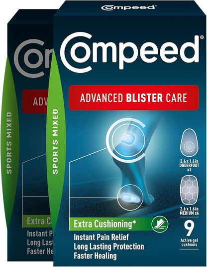 Compeed Advanced Blister Care 9 Count (2 Packs),