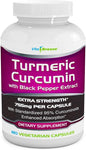 Turmeric Curcumin Complex with Black Pepper Extract 755mg per 180 Veg. 95% Standardized