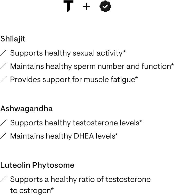 THORNE Advanced Testosterone Support - Men's Health Supplement* - with Ashwagandha, Shilajit & Zinc - Soy, Gluten & Dairy Free - 60 Capsules