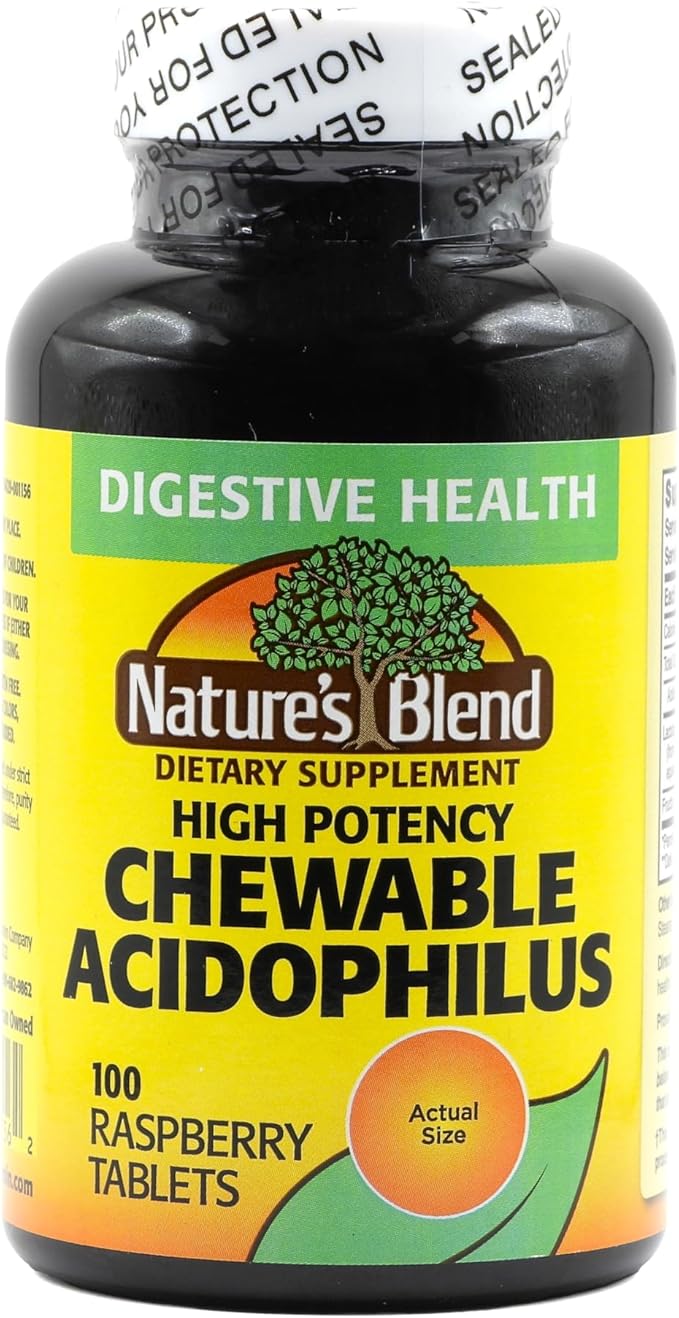 Nature's Blend ACIDOPHILUS CW 100 HI-PTCY,(Pack 1)